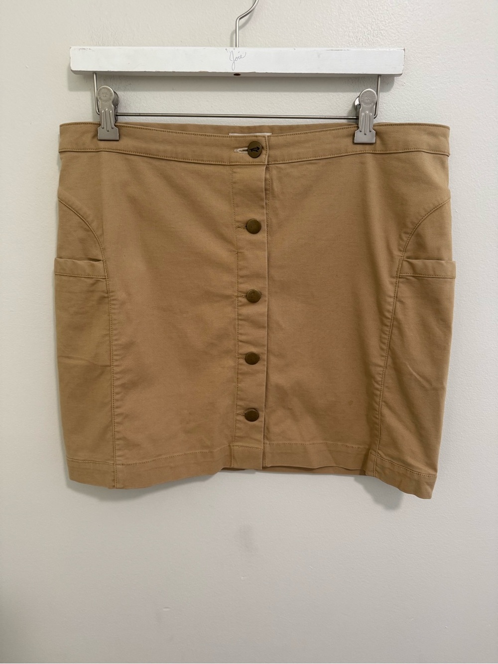 Toad & Co Khaki Skirt